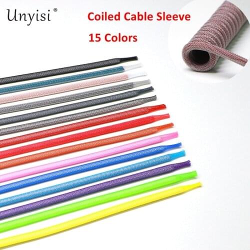 1/8" Techflex Expandable Braided Cable Sleeve For Custom USB Type-C Keyboard Cable