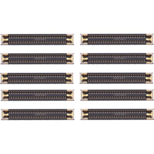 10 PCS LCD Display FPC Connector on Motherboard for Samsung Galaxy M30s (the shorter one)