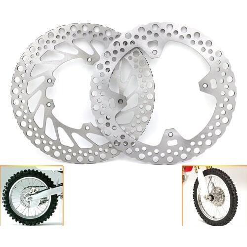 Motorcycle Front Rear Brake Disc Rotor for HONDA CR125E CR125R CR250E CR250R 2002-2008 CRF 250R 250X 450R 450X 2004-2012 D25