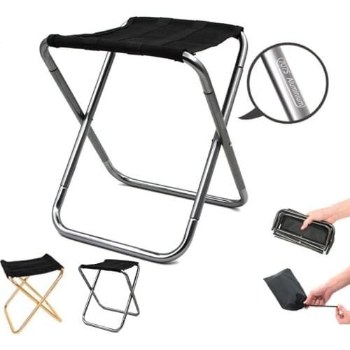 Outdoor Fishing Stool Ultra Lightweight Portable Folding Camping Picnic Chair Fishing Tool Accessories