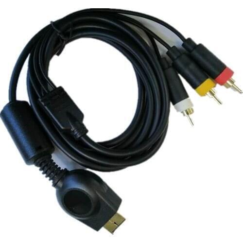 100PCS Newest Av Conversion Cable 1.8m cord for ps3 Games Accessories Computer Accessories