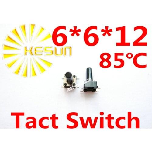 1000PCS 6X6X12 SMD Tactile Tact Mini Push Button Switch Micro Switch Momentary