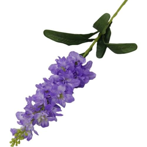 2pc fake flower Single violet hyacinth artificial flower 7 color living room party wedding decoration new