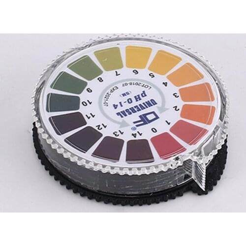 5m 0-14 PH Test Paper Alkaline Acid Indicator Meter Roll For Water Urine Saliva Soil Litmus Accurate Testing Measuring Pool