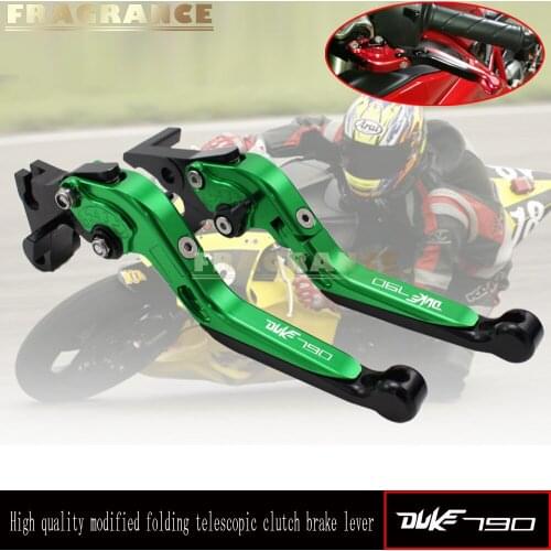 CNC Aluminum Motorcycle lever For KTM DUKE790 DUKE 790 2018 2019 Adjustable Foldable brake clutch levers