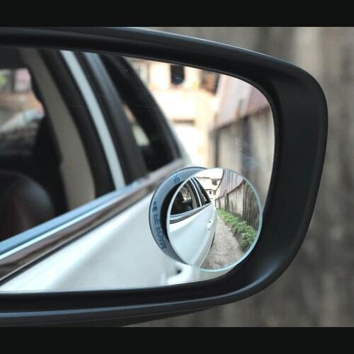 2Pcs Car Rear View Mirror 360 Degree Blind Spot Mirror for Renault Duster Clio DACIA 3 Twingo Logan Sandero Modus