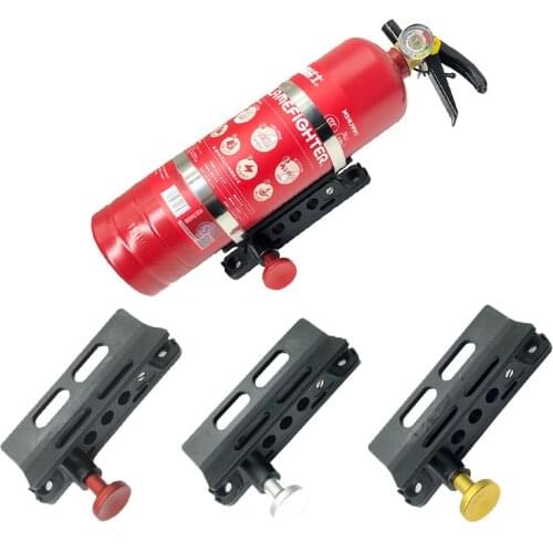 Car Accessories Adjustable Roll Bar Fire Extinguisher Mount Bottle Holder for Jeep Wrangler TJ JK JKU JL UTV Polaris RZR Ranger