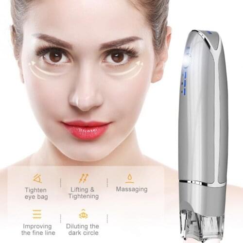 BB Eyes ems clip Eye massage Facials Vibration Wrinkle Remove Thin Face Magic Stick Anti Bag Pouch & Wrinkle Eye Skin Care Tools