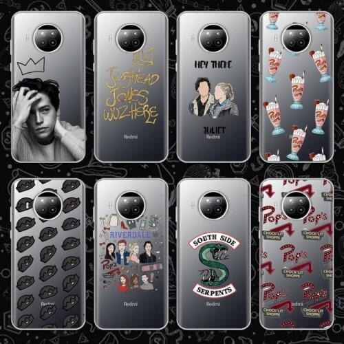 American TV series Riverdale Phone Case Transparent for Xiaomi Redmi note 10 t 8 9 pro lite 11