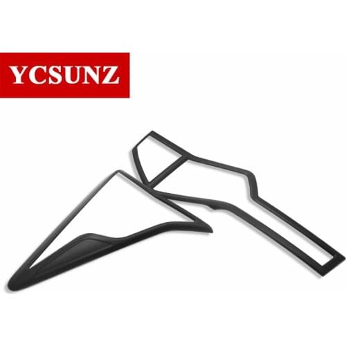 ABS Matte Black Chrome Tail Lights Cover For Mitsubishi Pajero Sport 2020 Accessories Montero Sport Parts Ycsunz