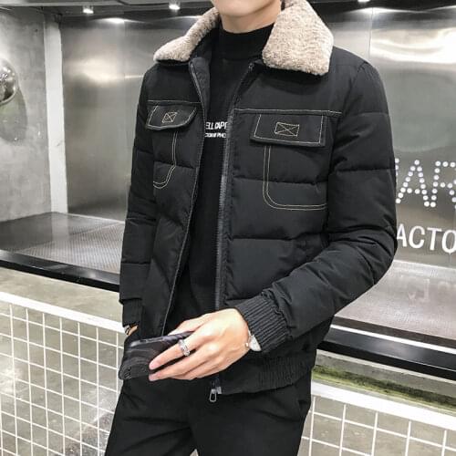 Men New Filling Cotton Thicken Warm Jacket Autumn And Winter Casual Style Men’s Parkas And Coats
