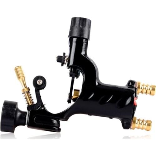 HOT Sell Rotary Tattoo Machine Dragonfly Tattoo Guns Liner Shader Black Tattoo Machines For Free shipping