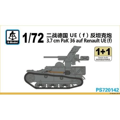 S-model 1/72 PS720142 3.7cm Pak 36 Aud UE(f) (1+1)
