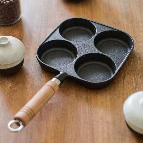 Maifan Stone Cookware Pancake Pan Cute Pans Egg Burger Pan Breakfast Omelette Pan Iron Multi-purpose Frying Pan Non-stick Pan