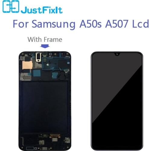 Super AMOMLED LCD For Samsung A50s LCD A507 lcd display For Samsung A50S A507 LCD Screen Touch Digitizer Assembly
