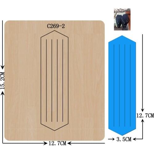 New earring Wooden die Scrapbooking C-269-2 Cutting Dies