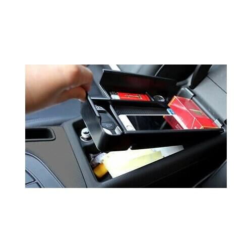 Interior Console Armrest Storage Box Organizer Holder For Audi A4 B9 2017 - 2019