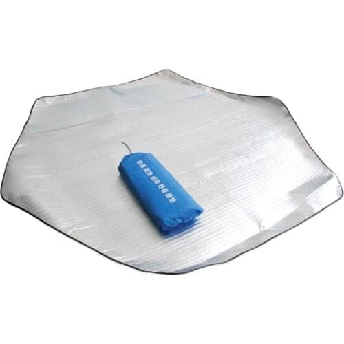 Outdoor Waterproof Aluminum Foil EVA Sleeping Mattress Double-side Picnic Mat Moistureproof Pad For Outdoor Camping Hike Travel