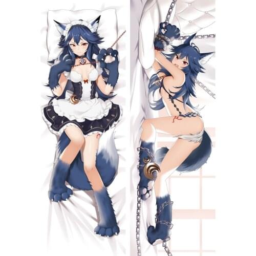 Japanese Anime Granblue Fantasy Hugging Body Pillowcase otaku Dakimakura Pillow Cover Case