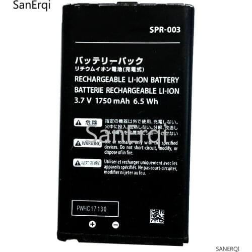 10pcs Rechargeable Battery 1750mah for Nintendo new 3ds ll xl SPR-003 batteries Battery