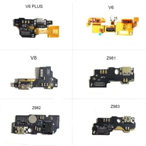 10pcs USB Charging Port Flex Cable For ZTE Blade V6 plus BV0720 V7 Z981 Z982 Z983 lite USB Jack Charging Dock Connector Parts