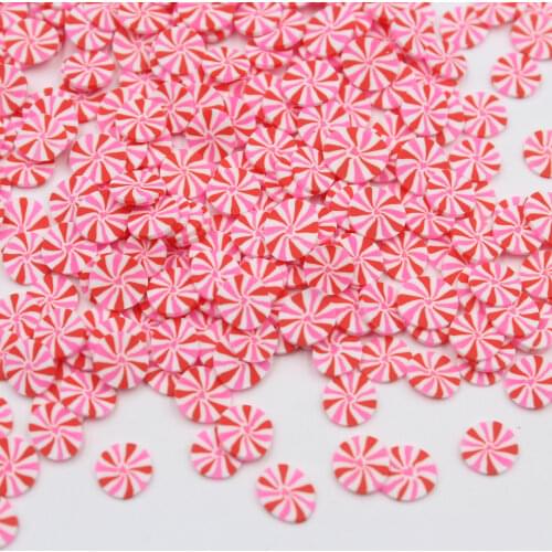 100g/lot DIY Accessories Slices Polymer Clay Sweet Sugar Clay for Toys Decoration DIY Crafts Filler Accessories