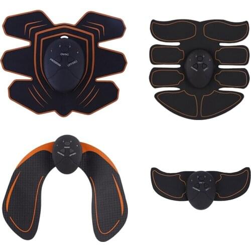 2021 Muscle Toner Body Muscle Fitness Trainer For Abdomen Arm Leg Unisex EMS Wireless Muscle Stimulator Abdominal Toning Belt