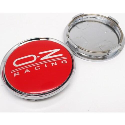 4Pcs 63mm For OZ M595 Wheel Hub Center Cap Emblem Badge Sticker Auto Car Styling Accessories