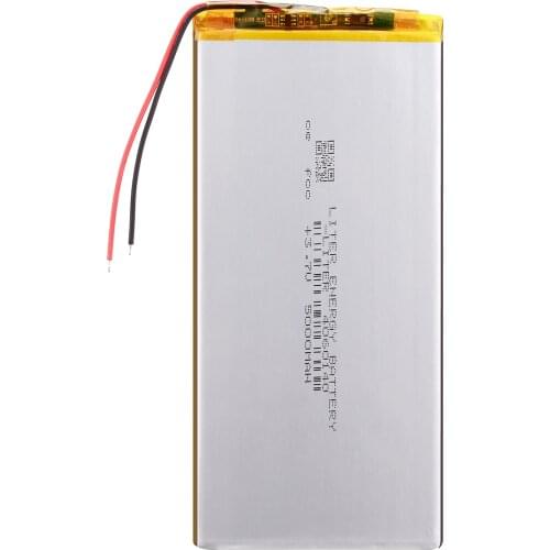 3.7V 5000mAH 4060140 Liter energy battery Polymer lithium ion / Li-ion battery for tablet pc 7 inch 8 inch 9inch mp3 mp4