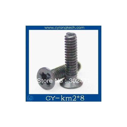 Free Shipping M2 screw KM2*8 round head screw 8mm screw 300pcs/lot in stock deal in all screw Best price.CY-km2x8mm