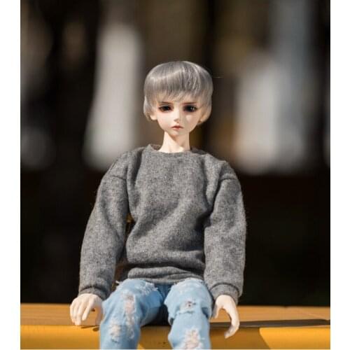 BJD doll clothes suitable for 1 / 3 1 / 4 size casual fashion fresh bottomed sweater doll accessories