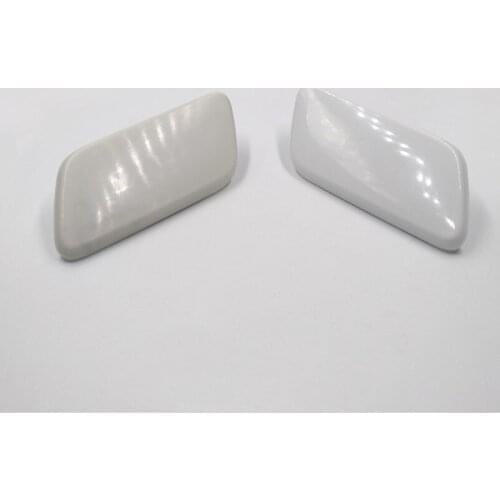 Cafoucs For Toyota Land Cruiser 2013 Water Spray Jet Cover Car Front Bumper Headlight Washer Nozzle Cap