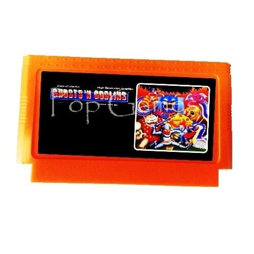 Ghosts N Goblins 60 Pins Game Cartridge for 8 Bit Game Console Drop Shipping