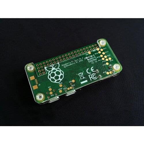 Original design high quality Acrylic transparent Raspberry Pi zero case with screws Raspberry Pi zero BOX