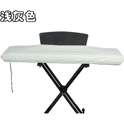 Gray Black 61/88 Key Electronic Keyboard Dust Cover Waterproof Piano Keyboard Universal Cover With Drawstring
