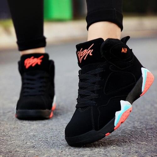 Plus Size Autumn High-top Sneakers Womens Running Shoes Women Sport Shoes Women Sneakers Womens Sports Boots Sneekers E-1471