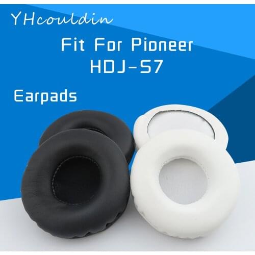 YHcouldin Earpads For Pioneer HDJ S7 HDJ-S7 Headphone Accessaries Replacement Wrinkled Leather