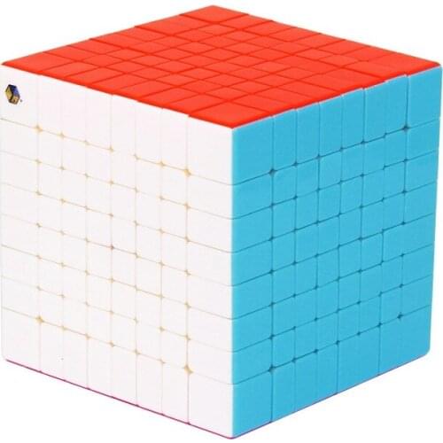 Yuxin HuangLong 8x8x8 magic cube speed puzzle 8 Layer cubo magico adult brain toy children early education gift toy 8x8 cubes