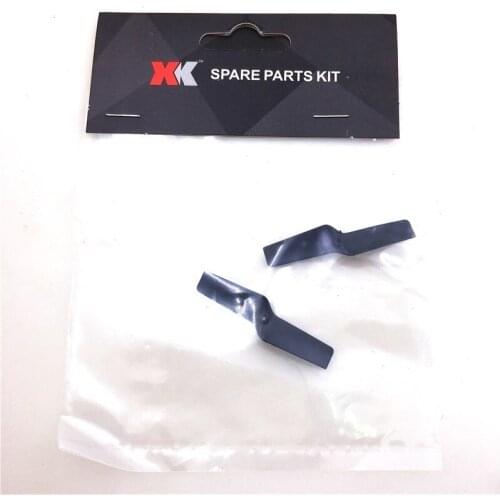 1 Pair Tail Blade for XK K130 6CH RC Helicopter Spare Parts K130.0018 Black / White