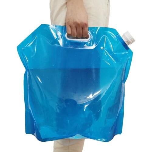 1 Pcs 10L Car water bag Car maintenance Glass water Auto parts Portable water bag Outdoor car bucket car decoration Large