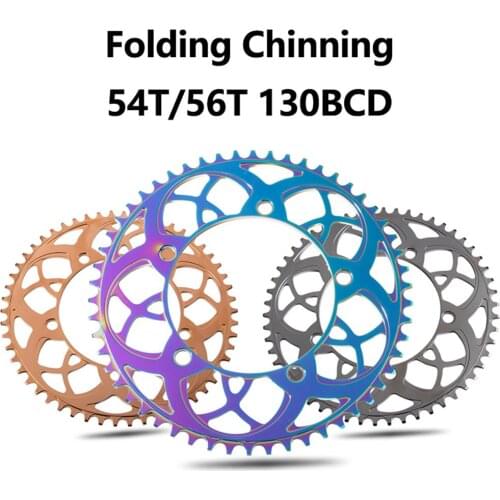 1 Aluminium alloy BOLANY folding bike chain disc 54T/56T disc These are common cool parts for BMX disc bicycles