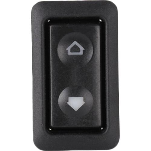 6Pin 12V 24V Car Power Window Switch Green Light Car Glass