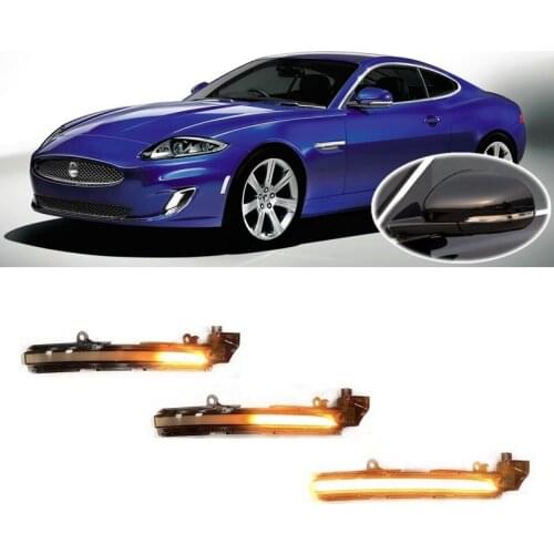 For Jaguar XK XKR X150 2007 2008 2009 2010 2011 2012 2013 2014 Dynamic LED Blinker Indicator Mirror Turn Light Signal Repeater