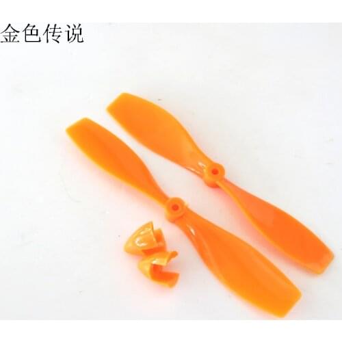 F17616/ 7 JMT 1 Pair 2*75mm Plastic Propellers Air propeller Fixed wing DIY Toy Accessory For Aircraft Quadcopter