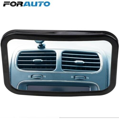 FORAUTO Rear View Mirror Adjustable Baby Safety Mirror Headrest Child Safety Monitor Plastic Acrylic Material Interior Parts