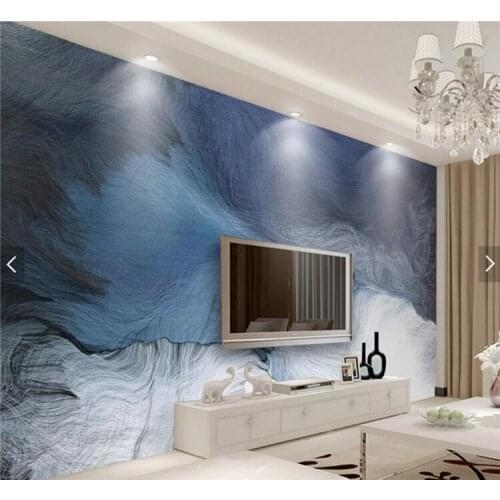 3d Abstract Move Stripe Line Photo Mural Wall Paper for Bedroom TV Background Wall Decor Hand Painted Wallpaper Custom Murals