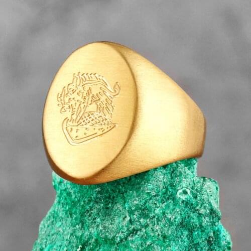 Kingsman The Secret Service Stainless Steel Mens Rings Punk Hip Hop For Male Boyfriend Biker Jewelry Creativity Gift Wholesale