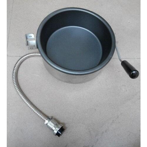 Commercial Hot Air popcorn maker hand-cranked for 8 ounce electric Corn popcorn machine 8oz professional accessories 25mm