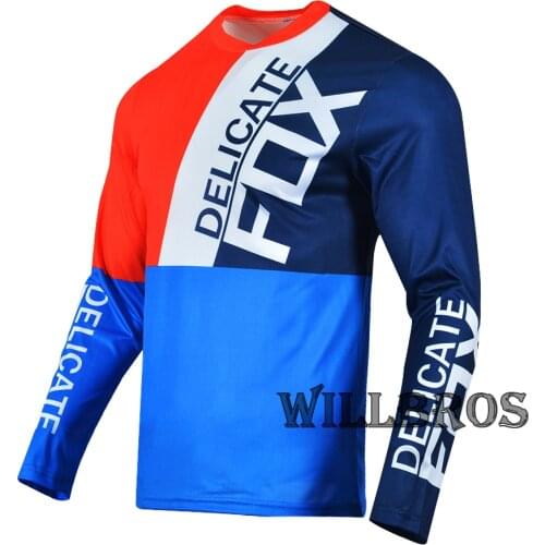 Hot Sales Delicate Fox 180 Lovl SE Jersey Mountain Bicycle Offroad Summer T-shirt Motorcycle Motorbike Long Sleeve