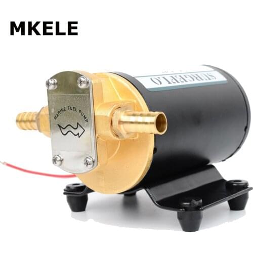 Large Flow DC Gear Oil Pump 12V 24V 14L/min Self-Priming Pump Diesel Pump For Lubricating Oil Engine Oil